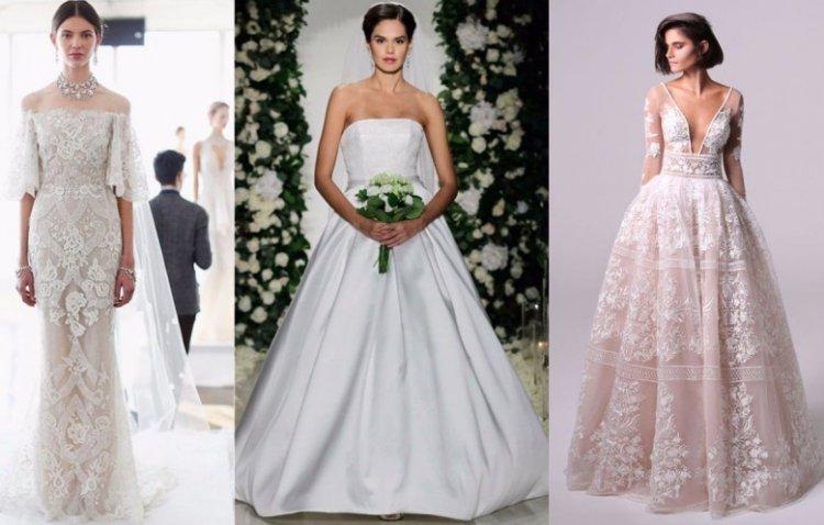 Robes de mariée à la mode 2021 - photos et idées