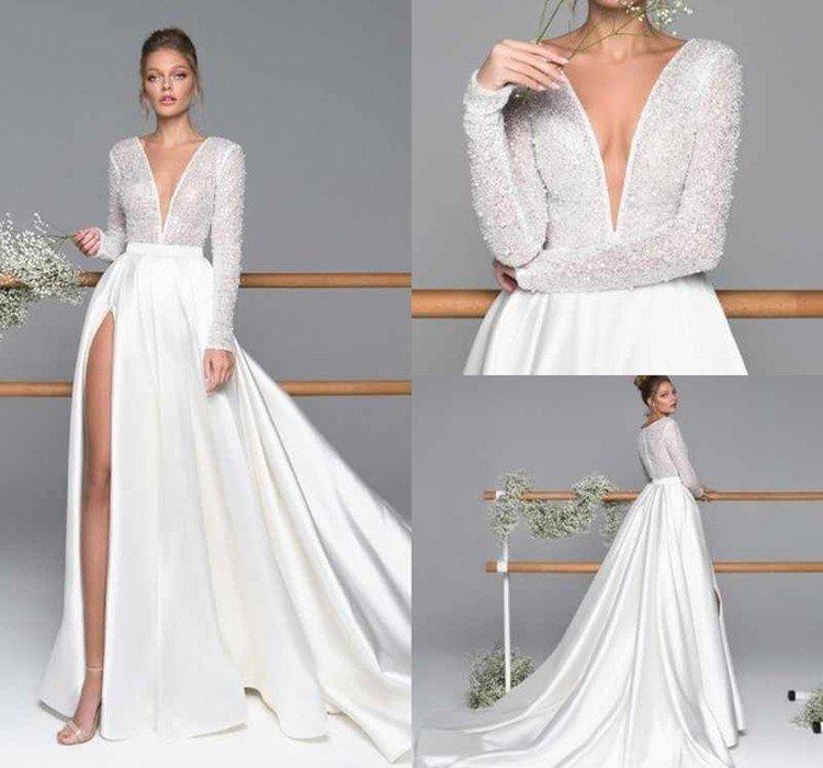 Robes de mariée à la mode 2021 - photos et idées