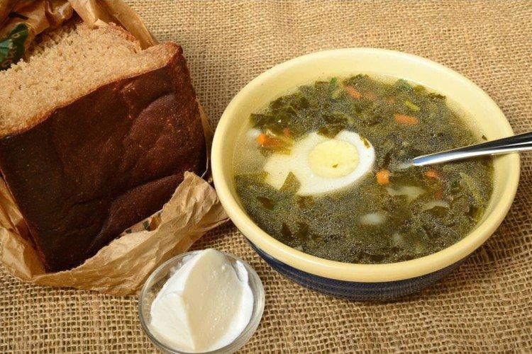 Soupe d'oseille à la dinde