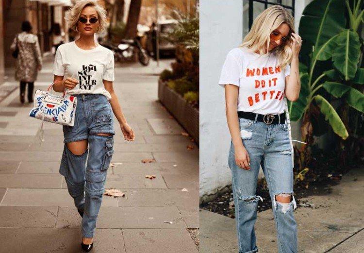 T-shirts pour femmes à la mode 2021 - photo