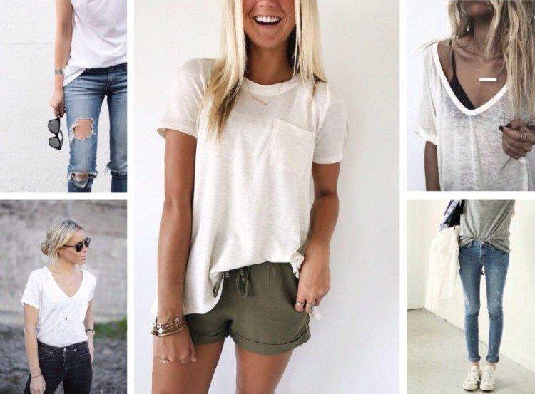 T-shirts pour femmes à la mode 2021 - photo