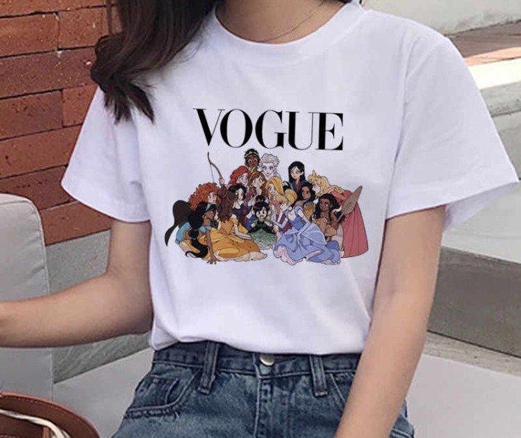 T-shirts aux imprimés tendance