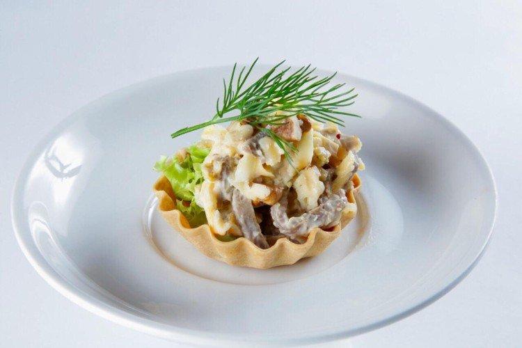 Avec langue de boeuf