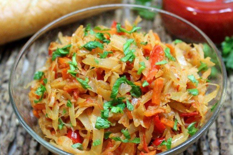 Ragoût de choucroute au poivron