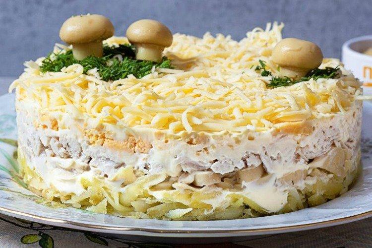 Salade Polyanka Salade Polyanka