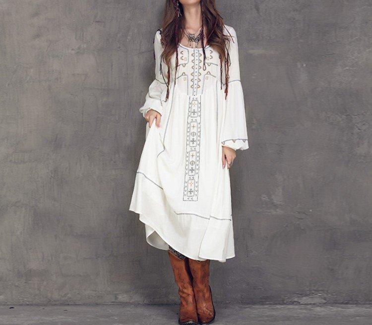 Robes de style bohème - photos et idées