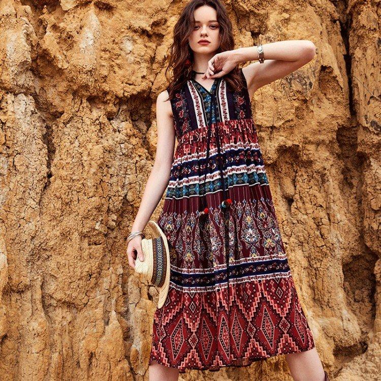 Robes de style bohème - photos et idées