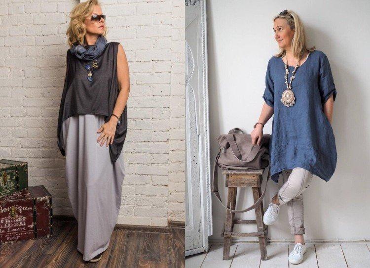 Style bohème pour les femmes de plus de 40 ans