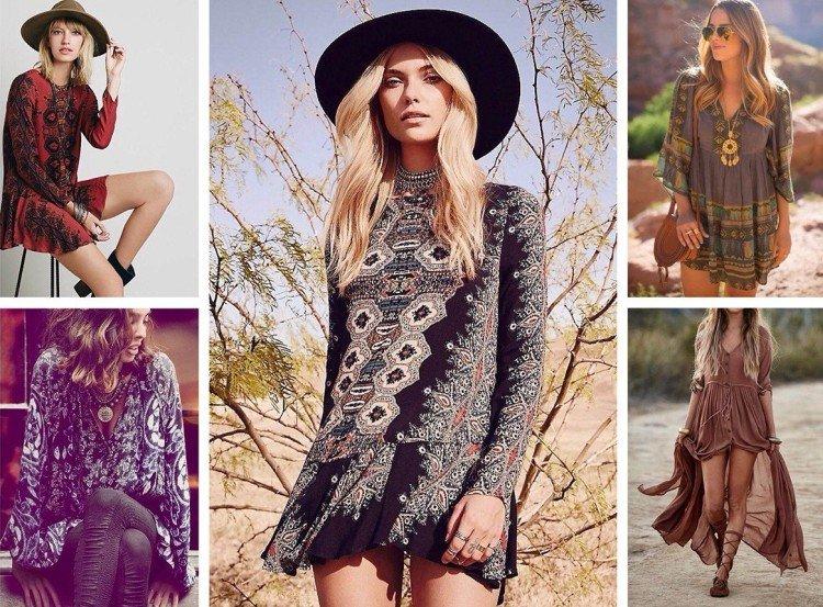 Style bohème dans les vêtements - photos et looks