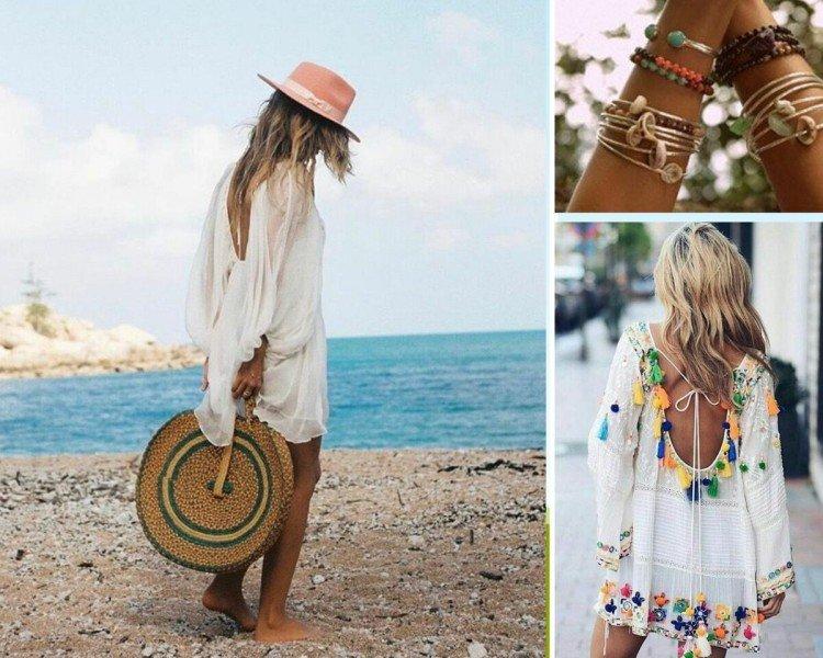 Style bohème dans les vêtements - photos et looks