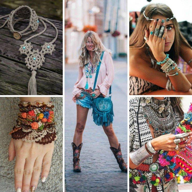 Style bohème dans les vêtements - photos et looks