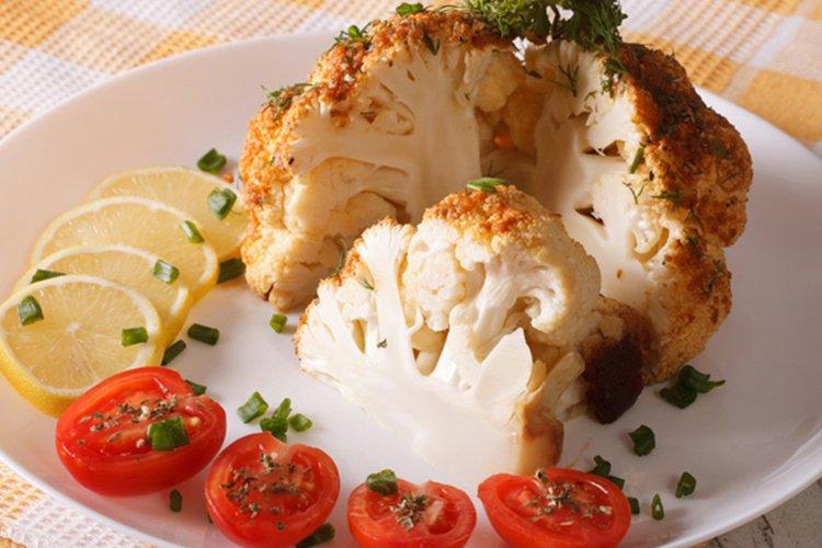 Chou-fleur au miel au four