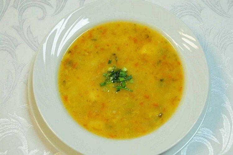 Soupe aux pois sans pommes de terre