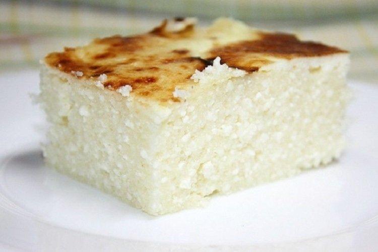 Cassolette de caillé pour enfants à la semoule