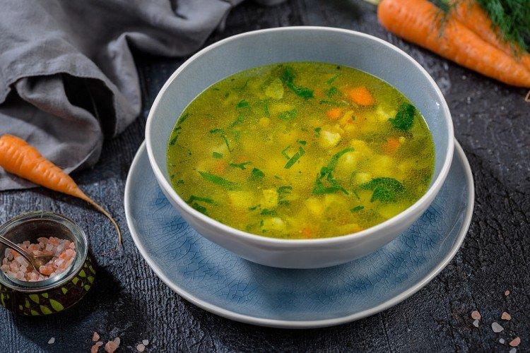 Soupe de courgettes