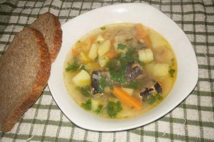 Soupe de truite aux lentilles