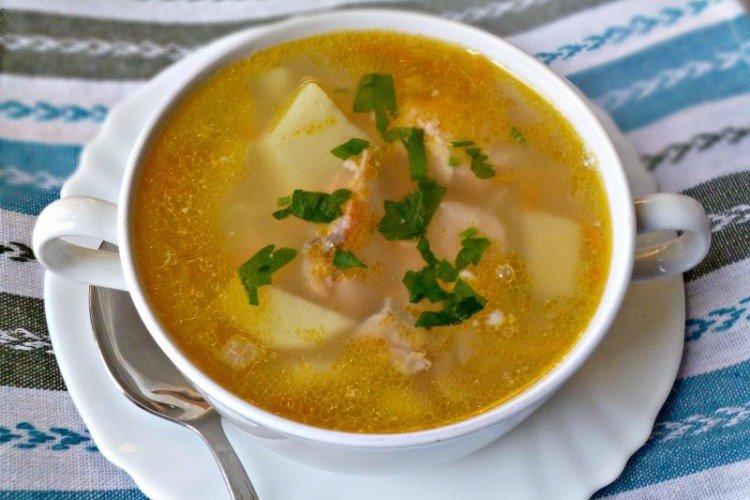 Soupe de truite au millet