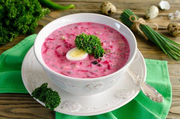 Bortsch froid aux concombres Bortsch froid aux concombres