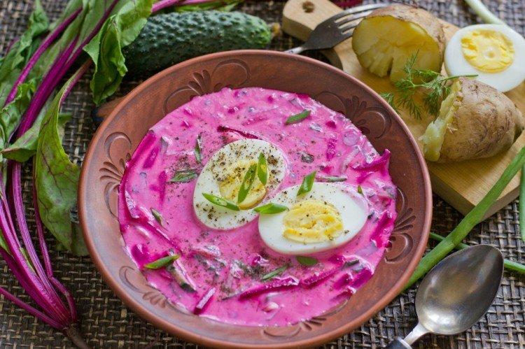 Bortsch froid à l'oseille Bortsch froid à l'oseille