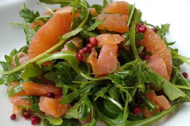 Salade de poisson rouge et roquette