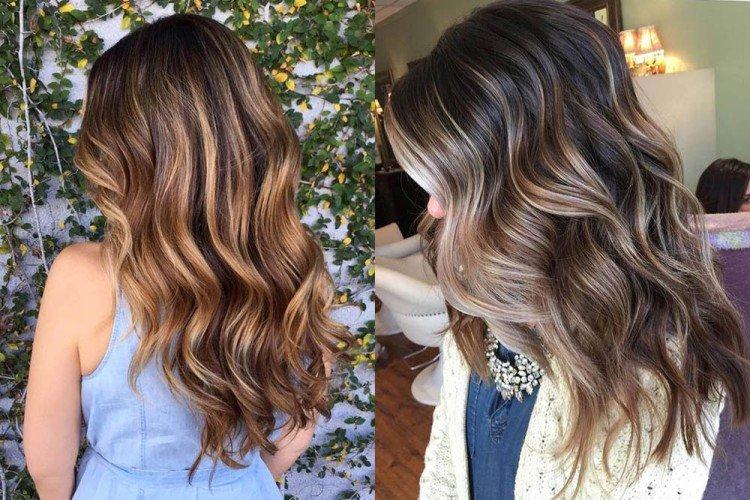 Faits saillants pour les longs cheveux noirs