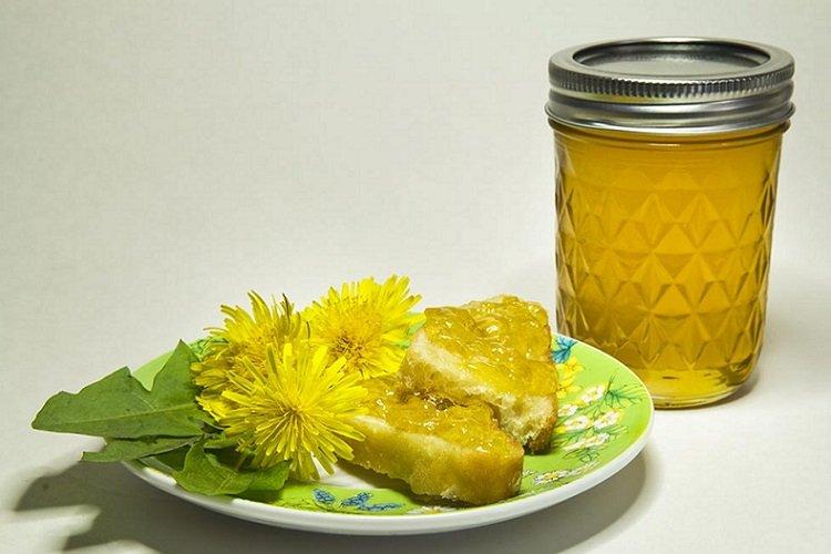 Confiture de pissenlit et d'aiguilles de pin