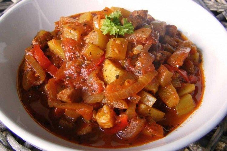 Azu de boeuf et courgettes