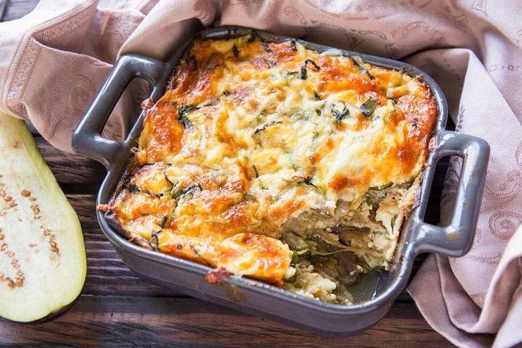 Casserole de courgettes et aubergines