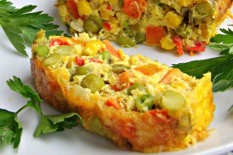 Casserole de courgettes Légumes assortis