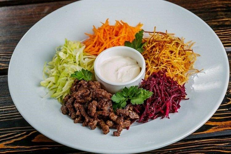 Salade chafan classique au bœuf