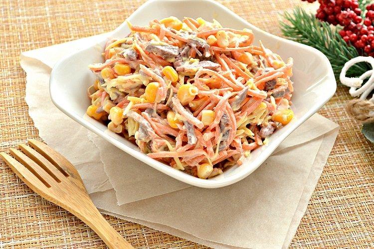 Salade de boeuf et carottes à la coréenne