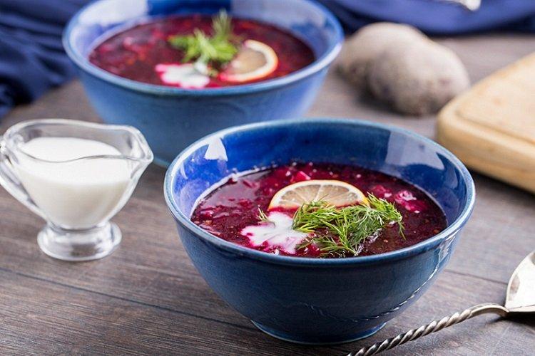 Betterave froide au citron