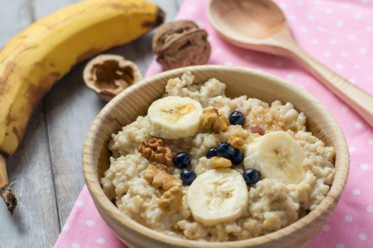 Bouillie d'orge à la banane