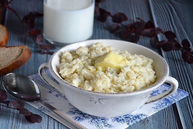 Bouillie de lait à la vanille