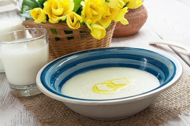Bouillie de semoule rapide au lait