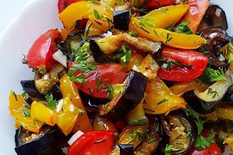 Salade arménienne aux aubergines