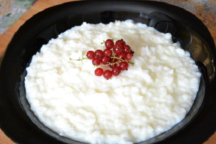 Bouillie de riz dans une mijoteuse