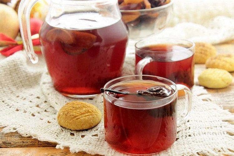 Compote de fruits secs et hibiscus