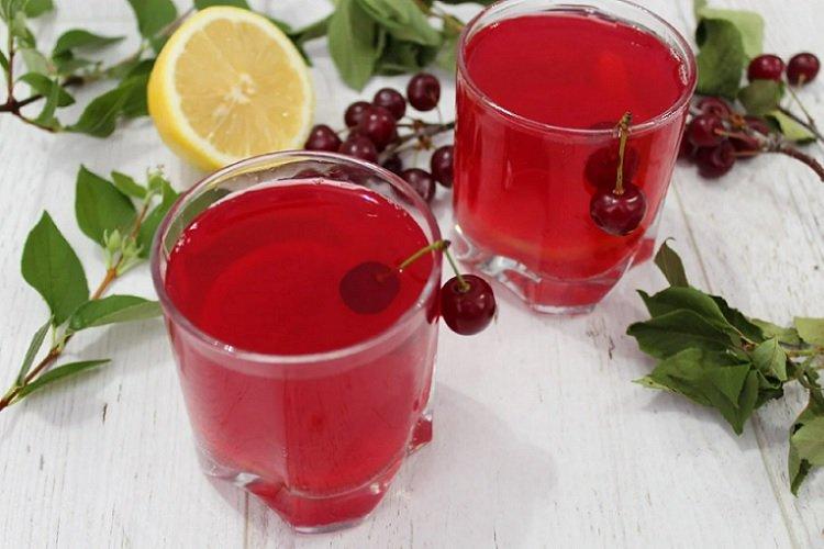 Compote de cerises au citron