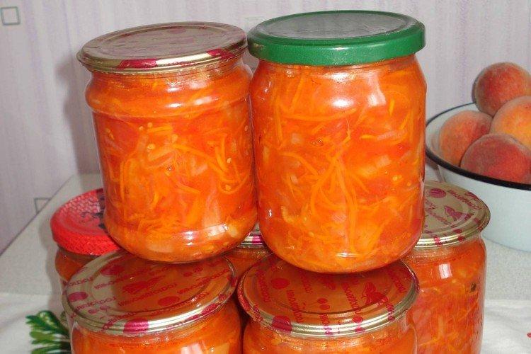 Salade de carottes pour l'hiver