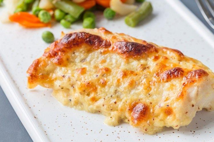 Poisson rouge au fromage