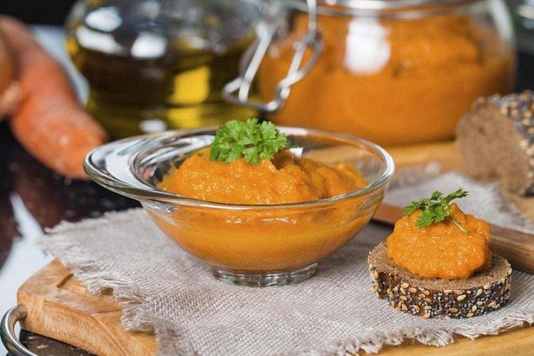 Caviar de courge épicé pour l'hiver