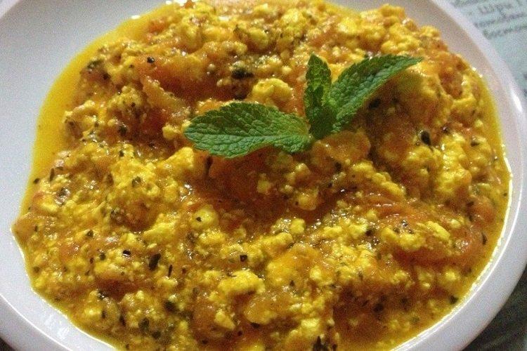 Bouillie de pois aux herbes aromatiques