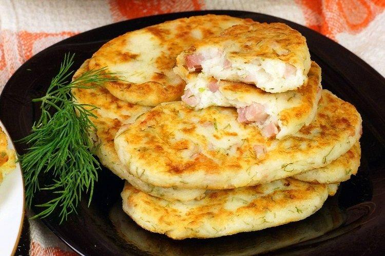 Tortillas au fromage et jambon