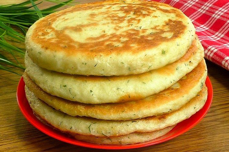 Galettes de pois au kéfir