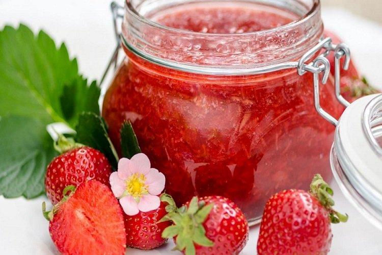 Confiture de Fraises Sans Sucre