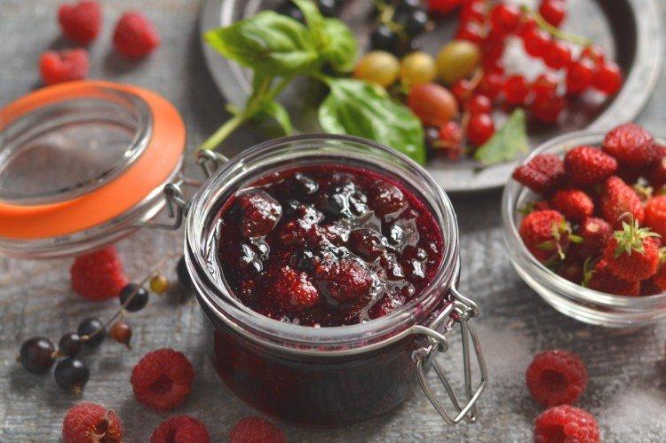 Confiture de Baies Sans Sucre