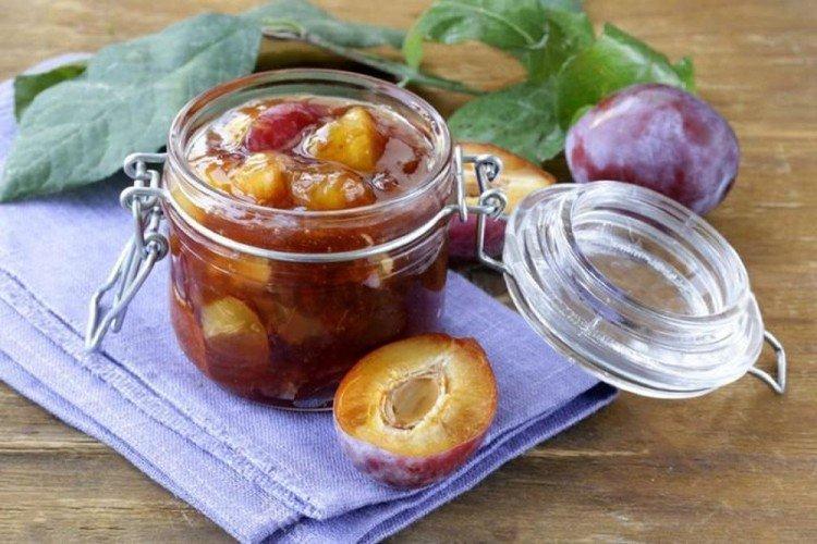 Confiture de prunes sans sucre