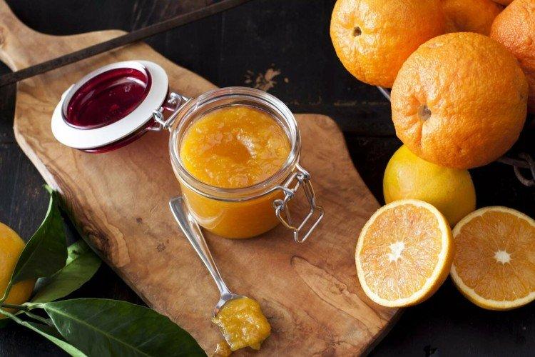 Confiture d'agrumes sans sucre