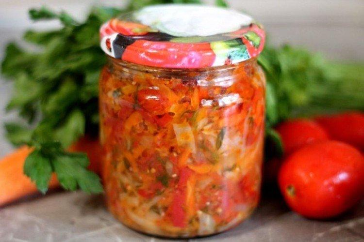 Salade de poivrons au céleri